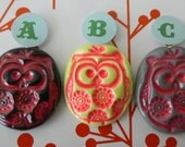Glow in the Dark Pinkies Friends Daisy Owl - Choose 1