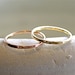 Thin Band- 14K Gold Fill or Sterling Silver Ring
