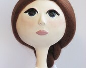 OOAK Art Doll- Spring Art Doll - Bunny Art Doll - Spring Decor