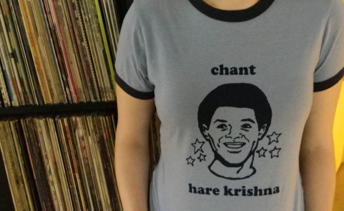 Chant Hare Krishna tshirt  Unisex/Women S,M,L,XL Made in USA