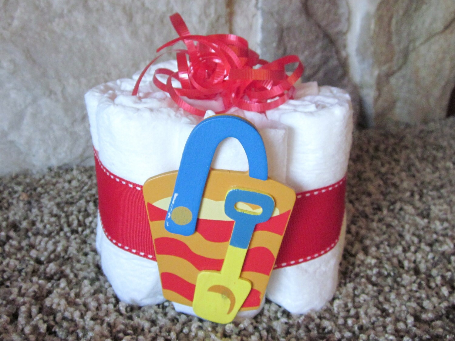 Miniature Diaper Cake