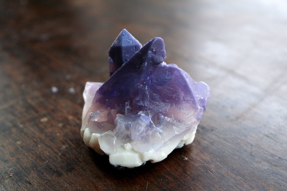 Amethyst Crystal Soap