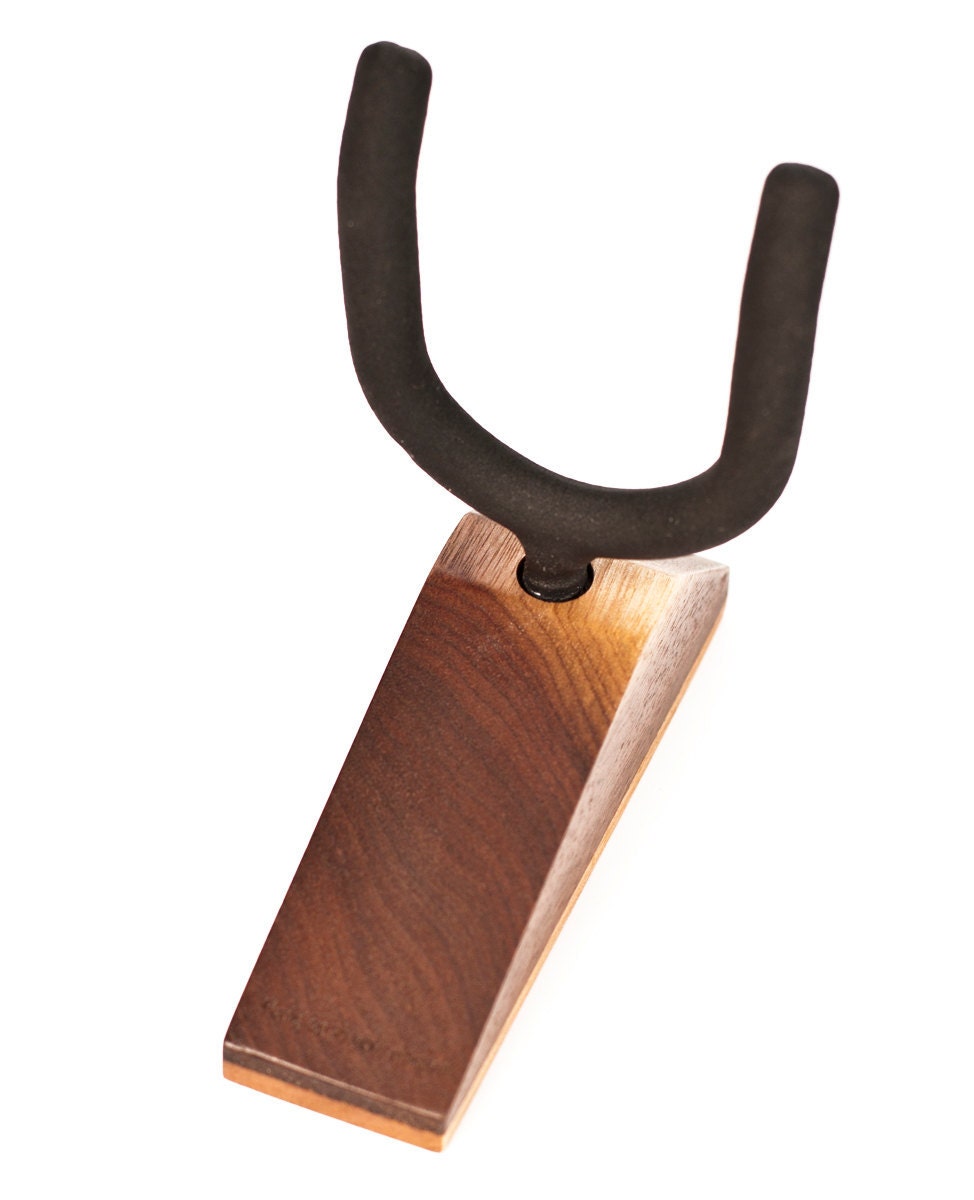 Wooden Guitar Hanger "Hang on to your dreams" upcycled recycled reclaimed wood