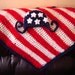 American Flag Set SALE Hat and Blanket Crochet Baby Newborn Photography Prop Ready Item