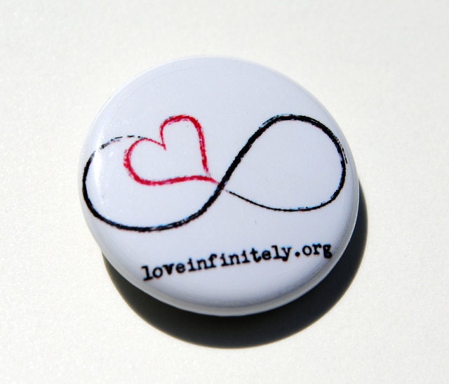 Love infinitely Button