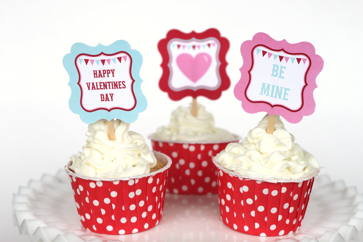 Printable Valentine's Day toppers for cupcakes or tags for bags boxes and treats Il_170x135