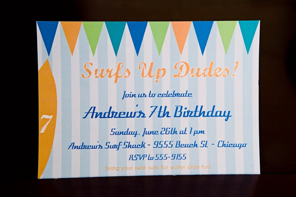 Surfer Dude Printable Invitation Il_170x135