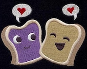 Peanutbutter and Jelly Love embroidered CHILDS Tee shirt