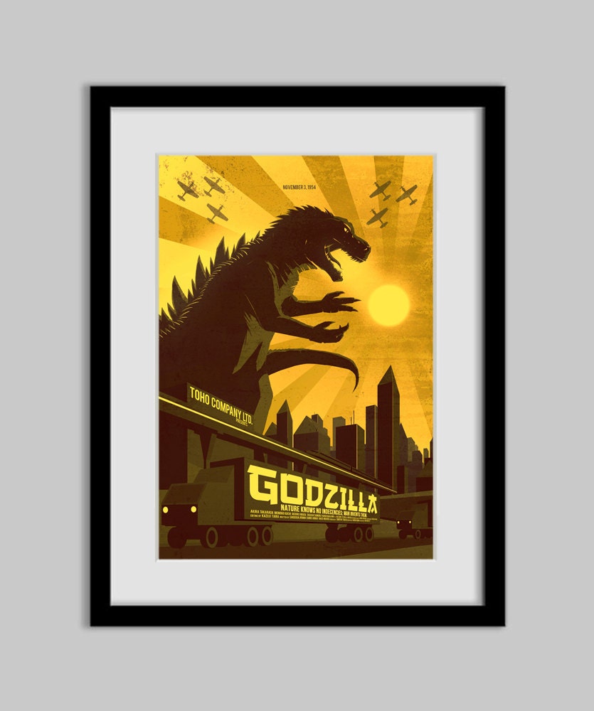 Godzilla - Poster - 13X19
