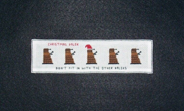 Doctor Who Bookmark - Christmas Dalek
