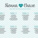 Chevron Wedding Seating Chart - High Rez PDF Digital File Printable - Choose Any Size Needed