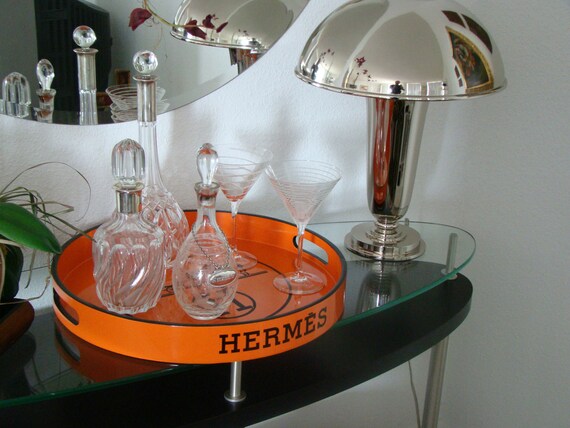 Hermes Logo Tray