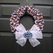 Beaded Team Colors Wreath Custom Any School