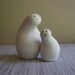 Eva Zeisel Shmoo Salt And Pepper Shakers - Mid Century Modern Red Wing Town And Country Line