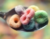 Kitchen decor- colorful, food photograph, whimsical, bright, rainbow, kitchen photography, breakfast, 8x10 print, fine art photography