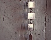 Silver Mulitple Charm Photo Necklace