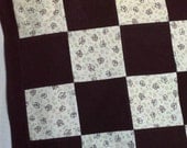 Little Owl Patchwork Blanket