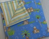 Just Monkeying Around  Baby Blanket