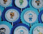 NEW - Octonauts Cupcake Toppers