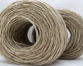 Hemp Yarn for Knitting, Fair Trade, Vegan, Fingering Weight