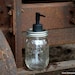 DIY Antiqued Bronze Mason Jar Soap or Lotion Dispenser Pump Lid