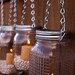 Hanging Mason Jar Luminary Lantern - Set of 10