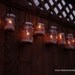 Mason Jar Lanterns Hanging Tea Light Luminaries - Set of 10