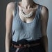 Ivory rope necklace