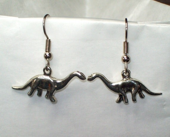 Gorgeous Geekery Apatosaurus Earrings - Dinosaur, Paleo, Science, Geology
