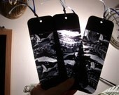 Halloween Bookmarks cut from Real X-RAY Medicine Science and Anatomy Interest