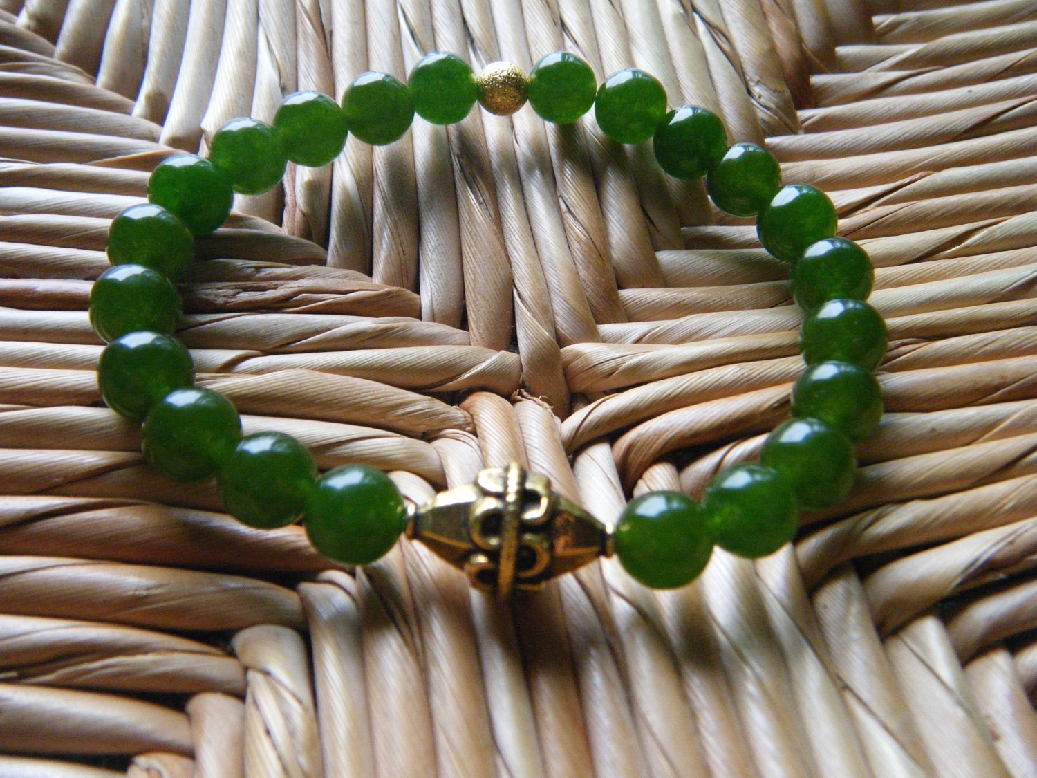 Luck & Protection- inspirational crystal gemstone bracelet-boho yoga zen