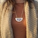 Chedraui Cross Stitched Pendant Necklace