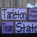 Wooden Blocks - Tarleton State - Texan