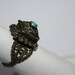 Egyptian Poison Ring Sterling Silver