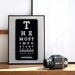 The most important things are not things. Black screenprint 11.7 x 16.5 (A3)