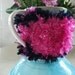 SALE Fun Mug Cosy - Vivid Pink & Navy Dining Accessories, Kitchen, Office, Gift,
