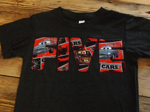 Finn McMissile Cars 2 Boys Birthday Shirt Cars Tee Mater Shirt Organic Blend Birthday Tee