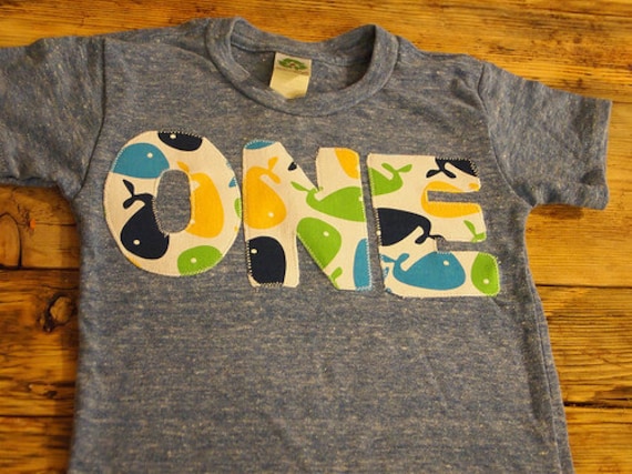 Whale Birthday Shirt Boys Birthday tee perfect for whale fish underwater theme first birthday second etc