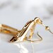 High Heel Shoe Earrings High Heels Earrings Miniature Barbie Shoe Charms Gold Shoe Jewelry - E045