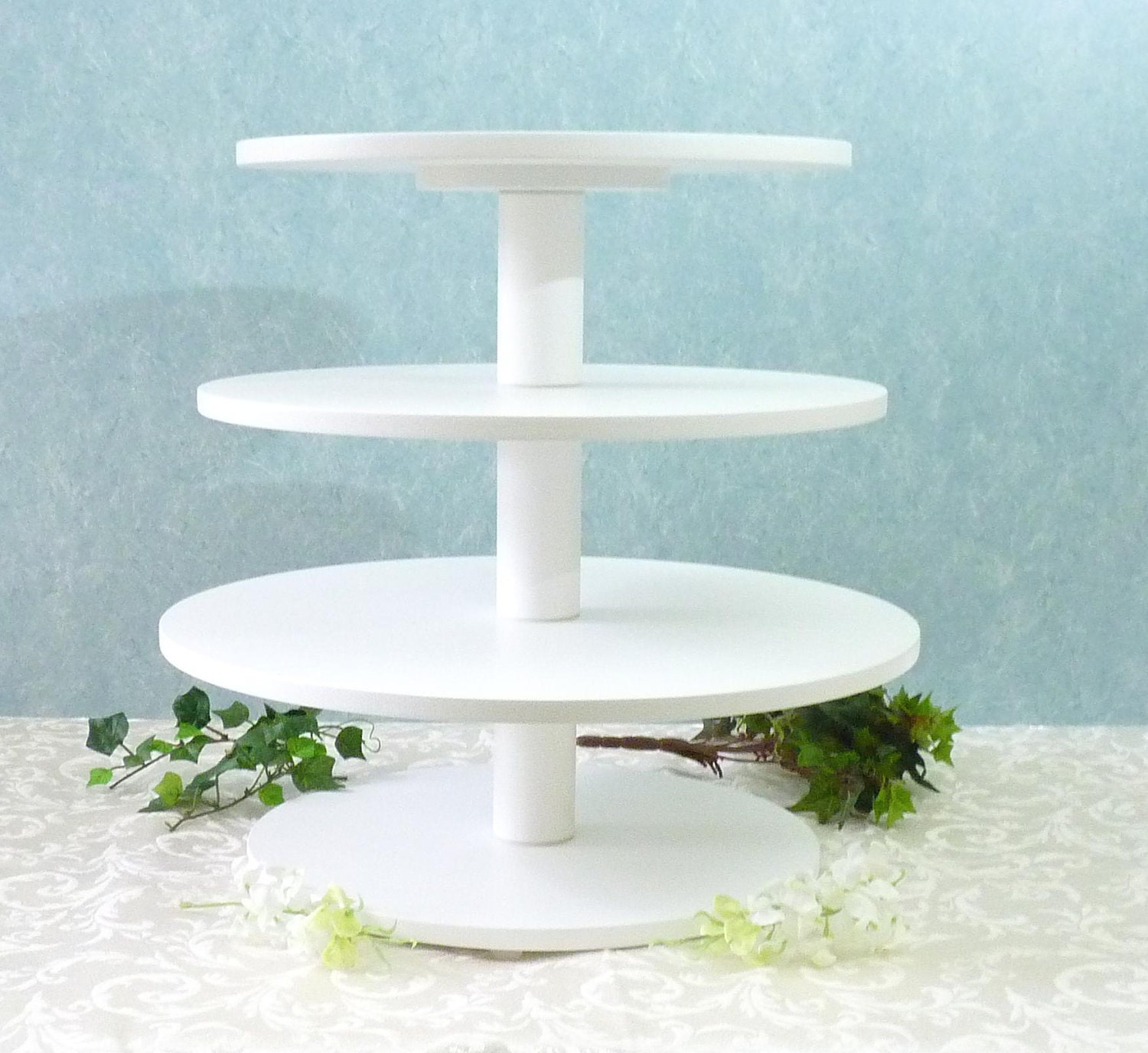 Wedding Table Decor Cake and Cupcake Stand 3 Tier Round Il_570xn
