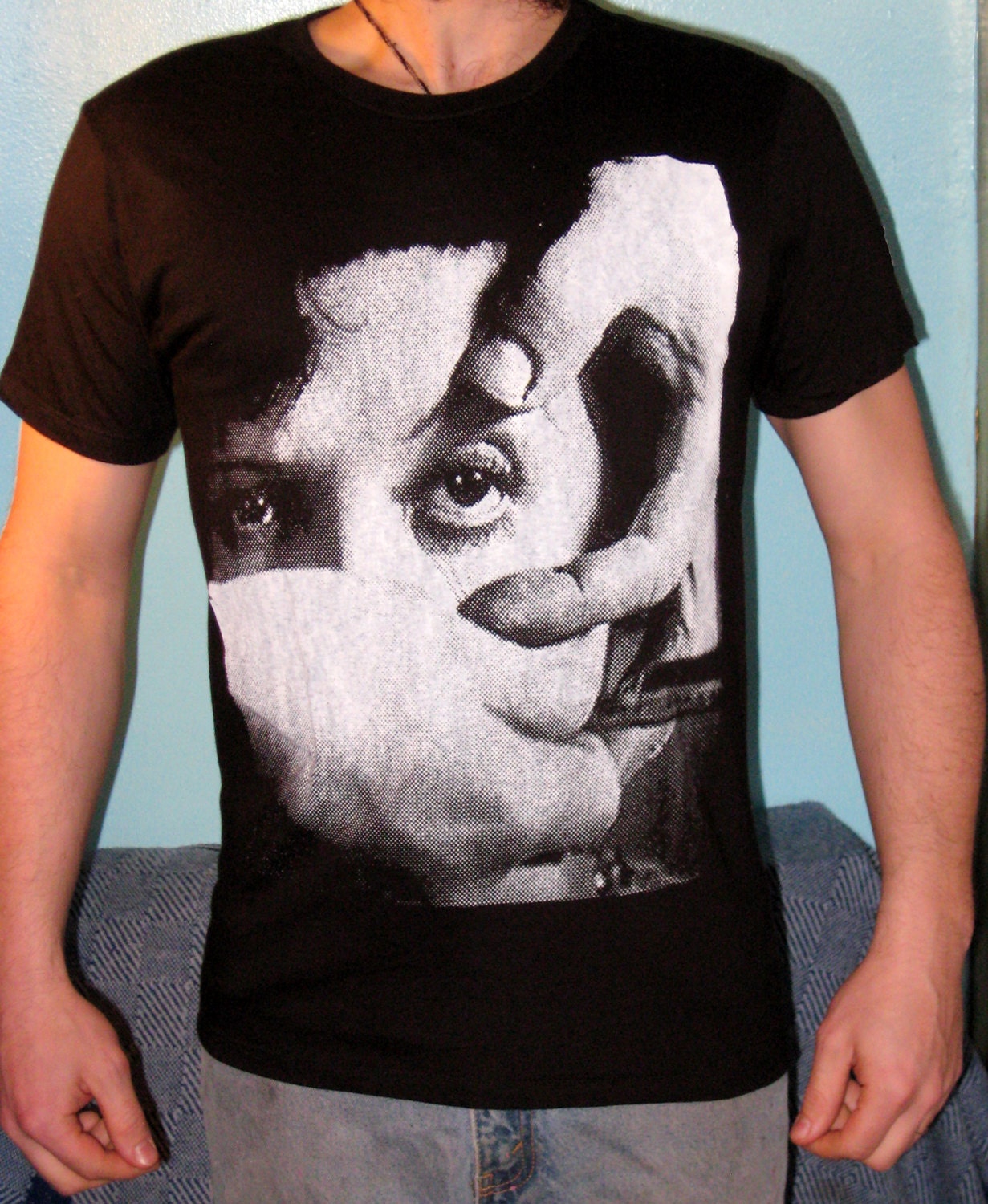 Salvador Dali/ Louis Bunuel "Un Chien Andalou" T-Shirt sizes S-M-L-XL