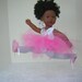 Purple Butterfly Dress, Shoes, Tee and Tights for American Girl, Other 18" Dolls and Bitty Baby
