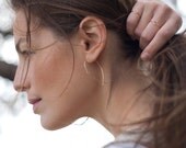 14 kt gold "Rachel" earrings