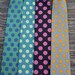 Polka Dot Tie for Boys ( green , teal , pink , gray )