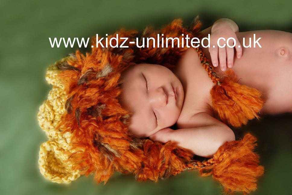 Newborn Lion Hat