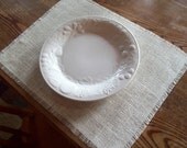Burlap Placemats Set of 6 - Other Colors Available - Rustic and Elegant Burlap Placemats