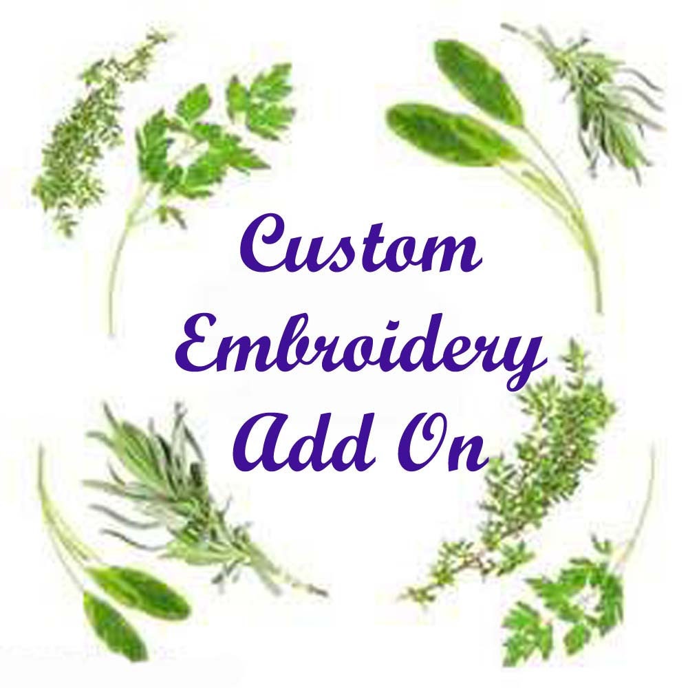 Custom Embroidery Add On