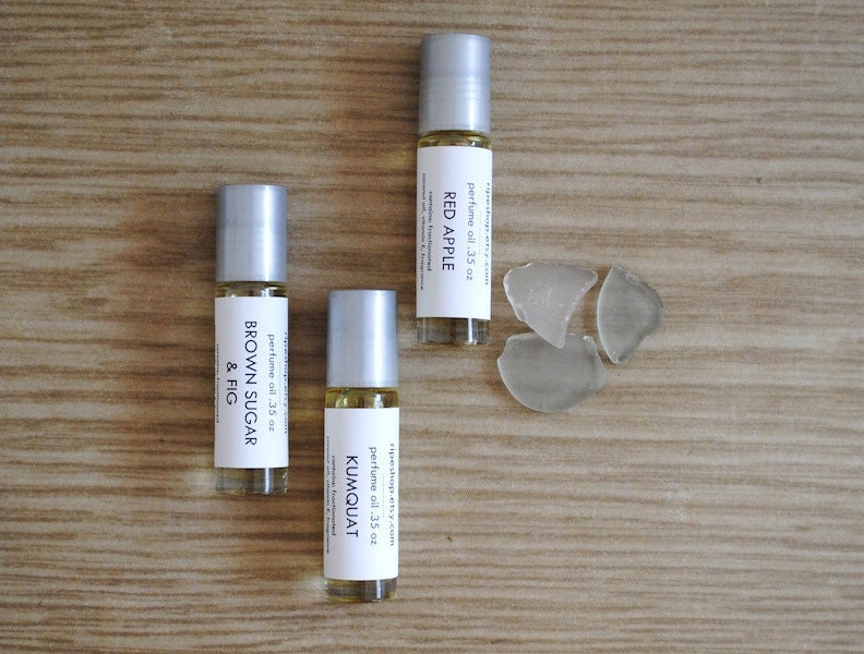 Perfume Oil Roll On Perfume - Set of 3, Your Choice, Pick Three