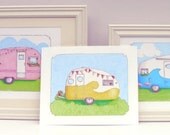 Camper gift idea ... travel trailer wall art prints