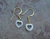 18K over Sterling Silver Earrings